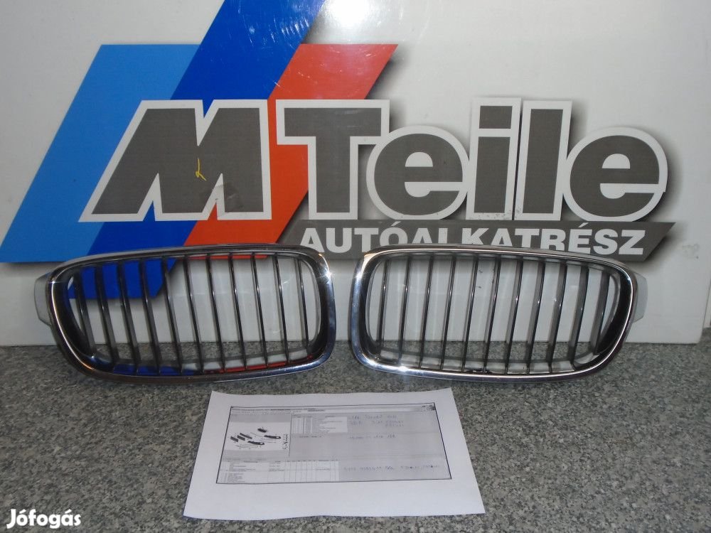 ÁR/DB! [GYÁRI ÚJSZERŰ] BMW - HŰTŐRÁCS / VESE / GRILL - F30 LCI / F31